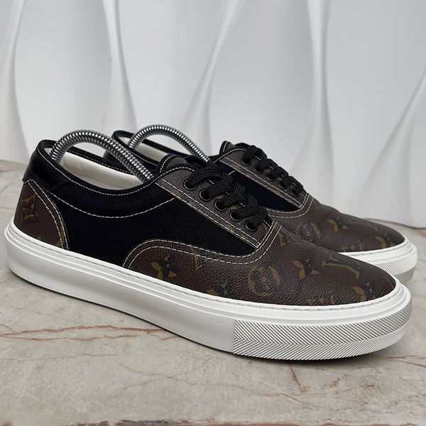 Trocadero Richelieu Monogram Sneakers Brown