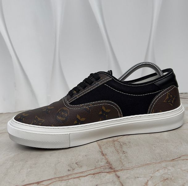 Trocadero Richelieu Monogram Sneakers Brown