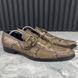Classic shoes loafers genuine python skin