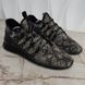Fastlane Sneakers Monogram Black Tie Dye Denim