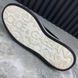 Roma Print Logo Sneaker Black Leather
