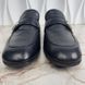 Donnie Logo Loafers Navy Blue Leather