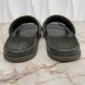 Slides Dark Green GG Monogram Quilted Canvas Leather