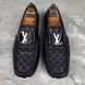 Monte Carlo Moccasins Black Leather