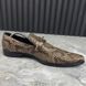 Classic shoes loafers genuine python skin