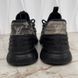 Fastlane Sneakers Monogram Black Tie Dye Denim