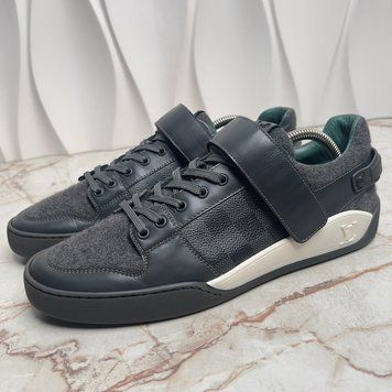 Elliptic Sneaker Damier Canvas Graphite Leather
