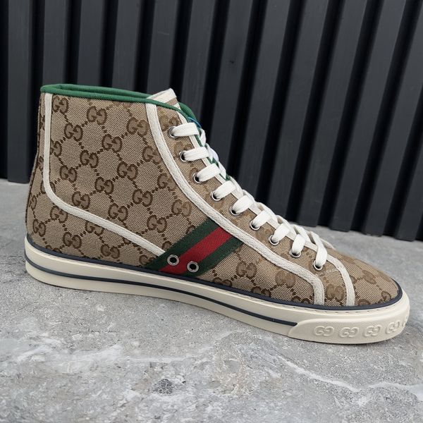 Tennis 1977 Sneakers Monogram GG Beige Canvas