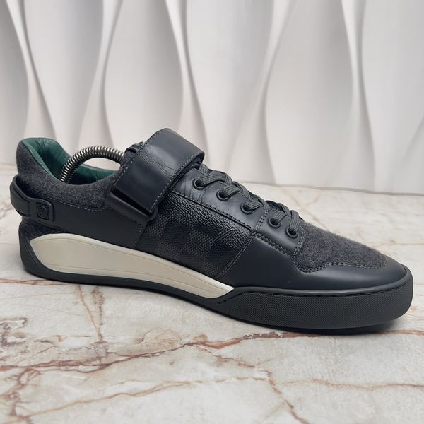 Elliptic Sneaker Damier Canvas Graphite Leather