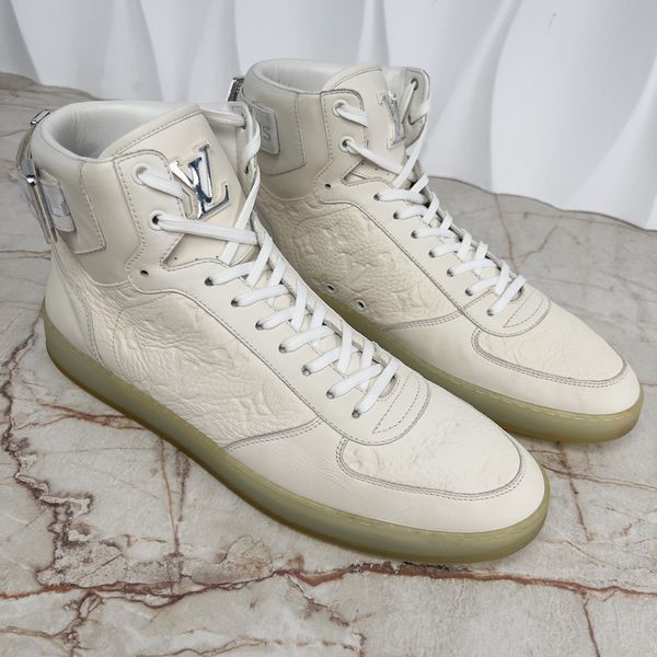 Rivoli LV Monogram Sneakers White Leather