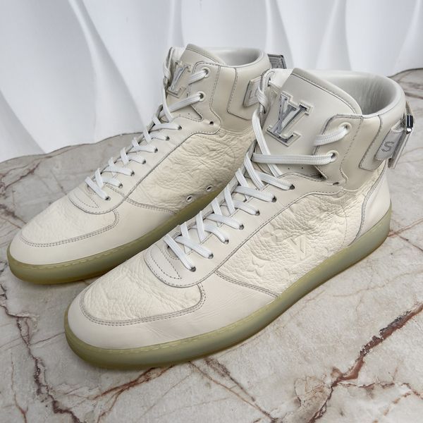 Rivoli LV Monogram Sneakers White Leather