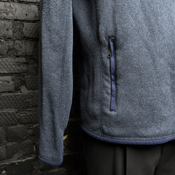 M's Better Sweater Jacket Fleece Navy Blue