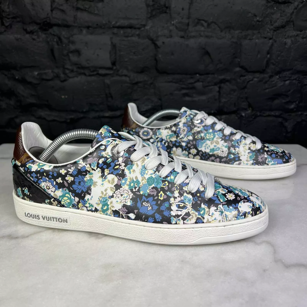 Frontrow Monogram Sneaker Flower Leather