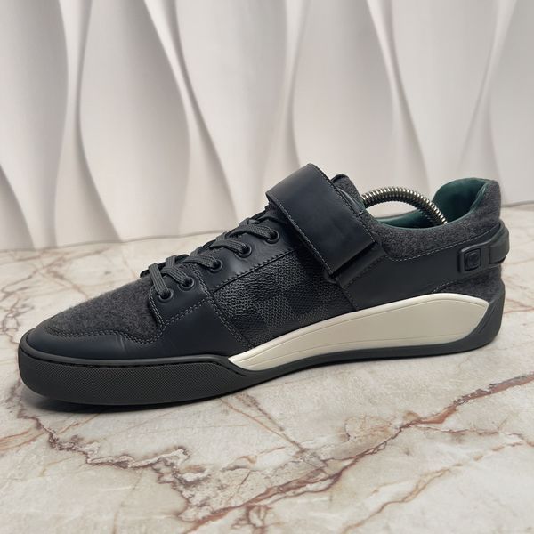 Elliptic Sneaker Damier Canvas Graphite Leather