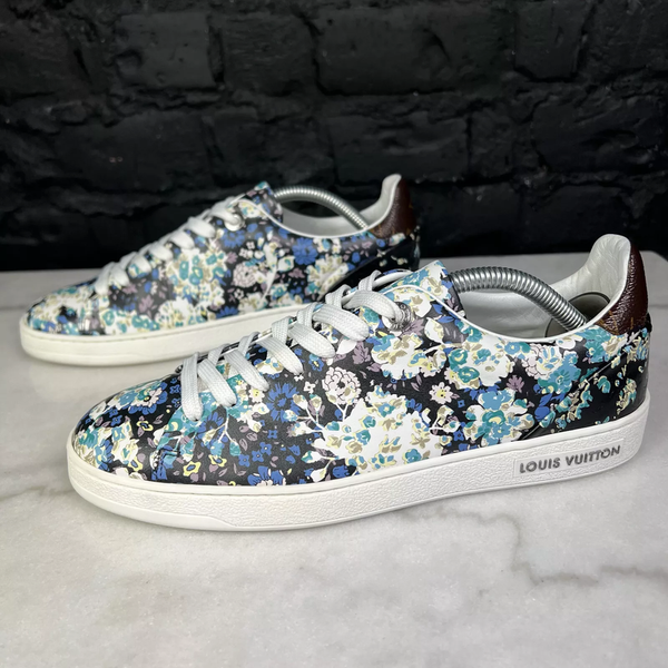 Frontrow Monogram Sneaker Flower Leather
