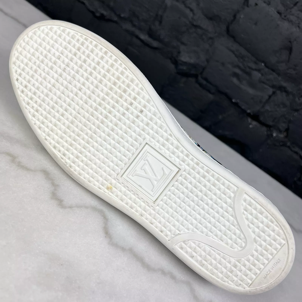 Frontrow Monogram Sneaker Flower Leather