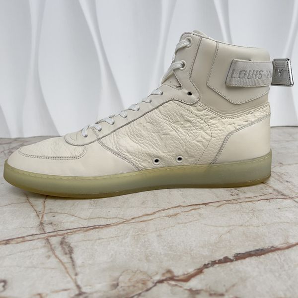 Rivoli LV Monogram Sneakers White Leather