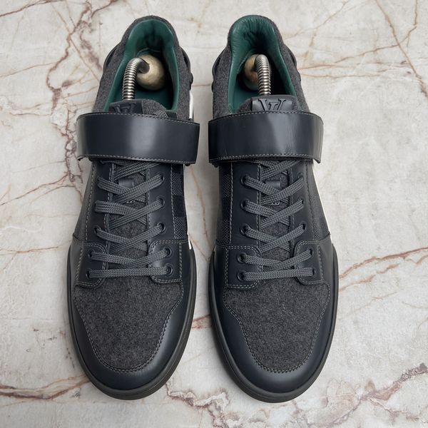 Elliptic Sneaker Damier Canvas Graphite Leather