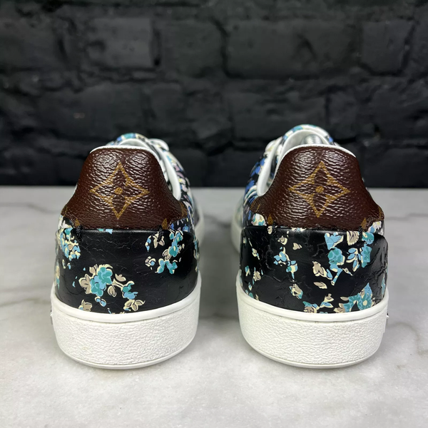 Frontrow Monogram Sneaker Flower Leather