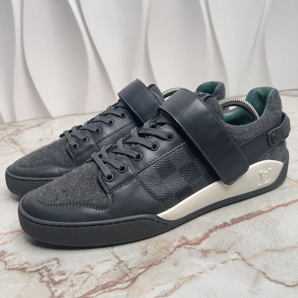 Elliptic Sneaker Damier Canvas Graphite Leather