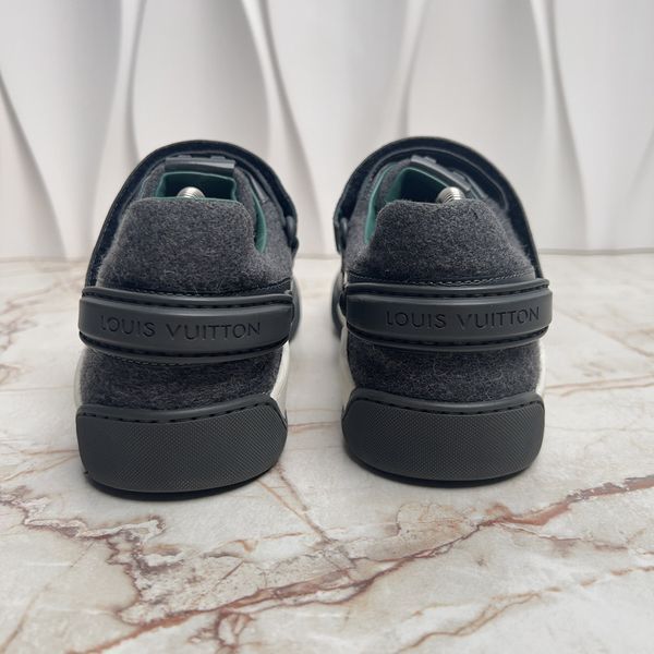Elliptic Sneaker Damier Canvas Graphite Leather