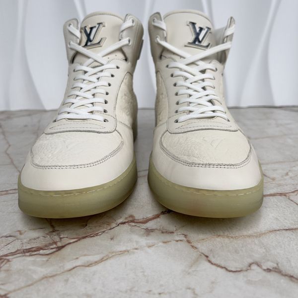 Rivoli LV Monogram Sneakers White Leather