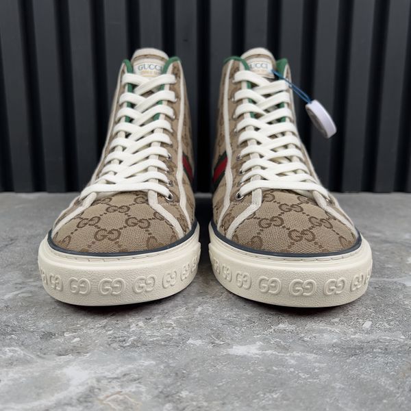 Tennis 1977 Sneakers Monogram GG Beige Canvas