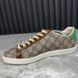 Ace GG Supreme Canvas Not Fake кросівки коричневі шкіряні 2949 фото 7