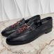 Brixton Horsebit Kingsnake Loafer Black Leather