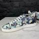 Frontrow Monogram Sneaker Flower Leather