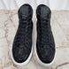 Charlie Sneakers Monogram Black Denim
