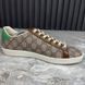 Ace GG Supreme Canvas Not Fake кросівки коричневі шкіряні 2949 фото 8