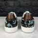 Frontrow Monogram Sneaker Flower Leather