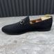 Penny Horsebit Loafers Navy Blue Suete