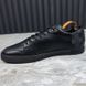 Line Up Sneakers Black Leather
