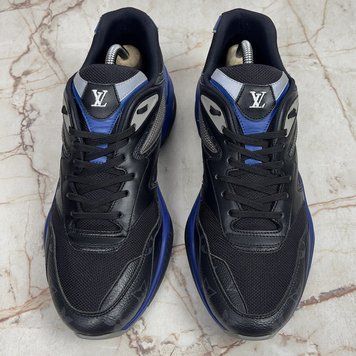 LV Trail Sneaker Monogram Eclipse Black Mesh