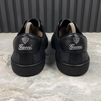 Ace Brooklyn Supreme Sneakers Graphite Leather