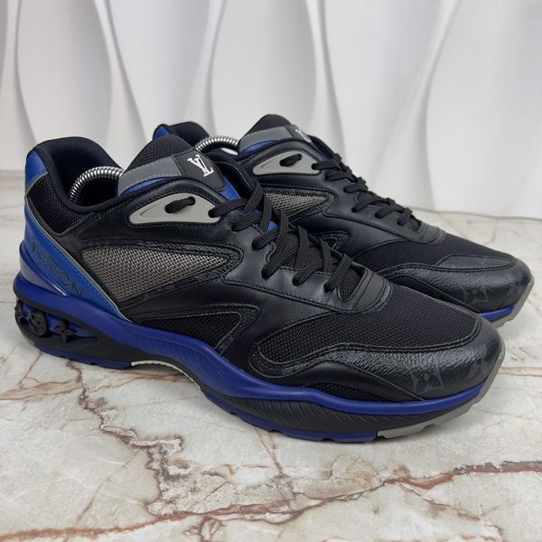 LV Trail Sneaker Monogram Eclipse Black Mesh