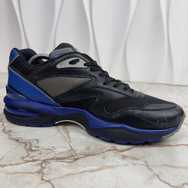 LV Trail Sneaker Monogram Eclipse Black Mesh