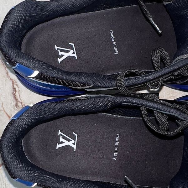 LV Trail Sneaker Monogram Eclipse Black Mesh