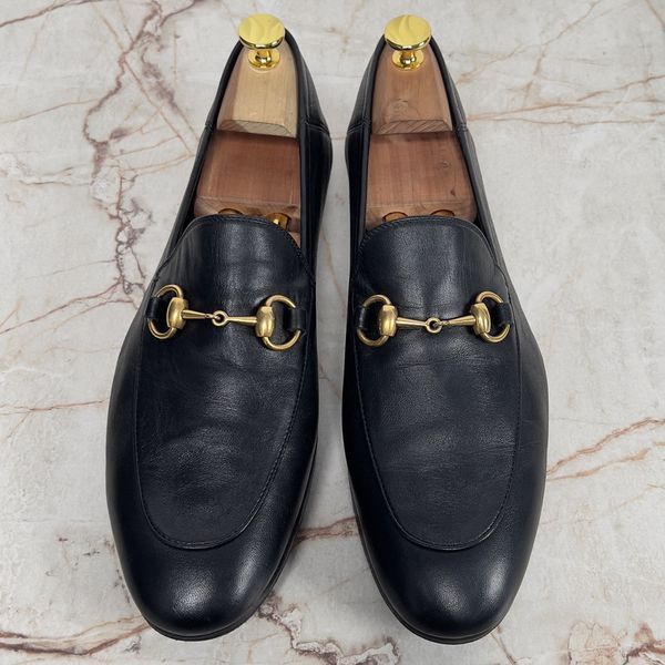 Brixton Horsebit Loafers Black Leather