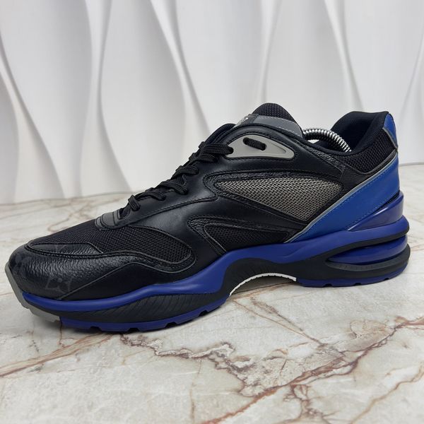 LV Trail Sneaker Monogram Eclipse Black Mesh