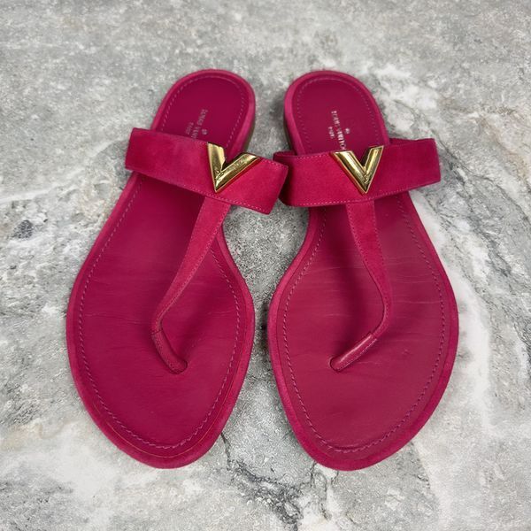 Bahiana Sandal Flat Pink Suede