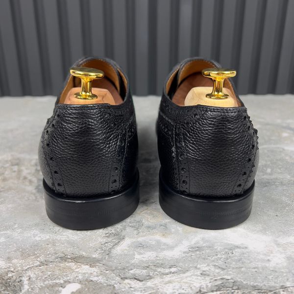 Dress Derby Shoes Black leather