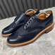 Voltaire Wingtip Derby Blue Denim Leather