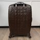 Alexander McQueen X Samsonite 65 Trolley валіза коричнева під крокодила 4030 фото 4