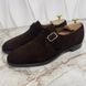 Monk Strap Brown Suede