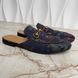 GUCCI x Disney Horsebit Princetown Mule Blue Fabric