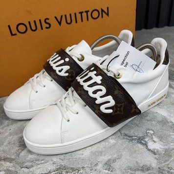Frontrow Sneakers Monograma Canvas White Leather