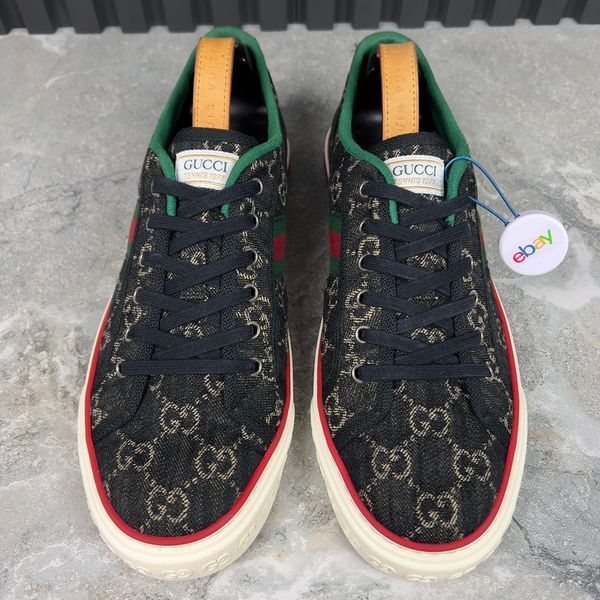 Tennis 1977 GG Sneakers Blue Denim